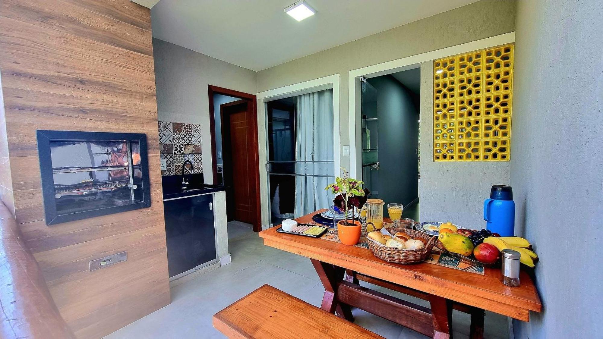 Ape Varanda Gourmet Wi-Fi 300Mbs Garagem Arcondiconado Cozinha Completa Streaming Mata de São João Zewnętrze zdjęcie